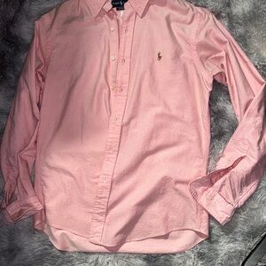 Ralph Lauren Pink Casual Button Down Shirt